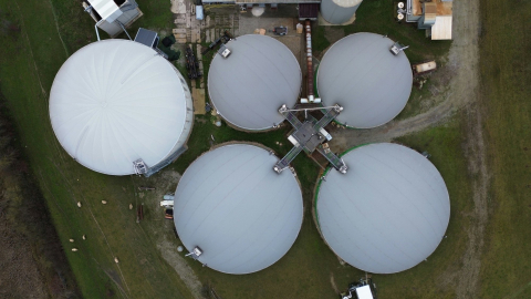 Biogasinstallatie
