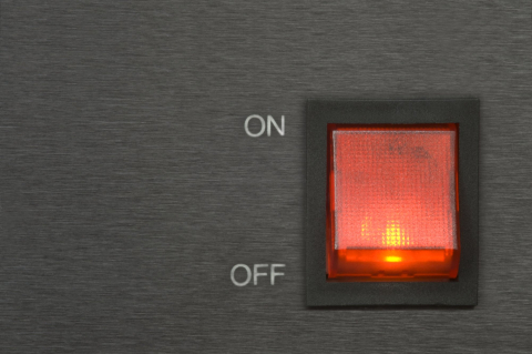Knop on-off
