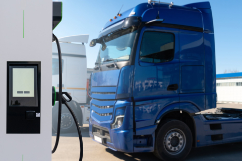 Laadpaal vrachtwagen